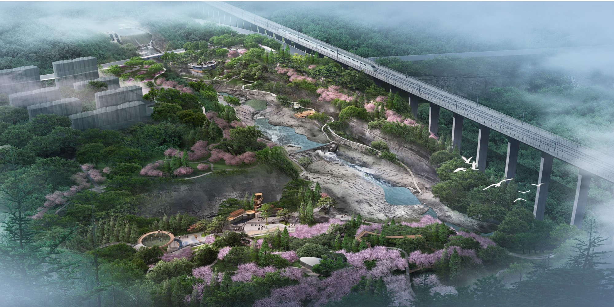 丹河新城金村起步区龙门湖景观改造工程南段EPC项目